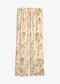 beige/rosa paisley