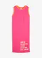 pink lady/neonorange med tryck