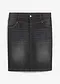 svart denim, used