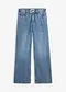 mellanbl&aring; denim, used-look