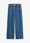 bl&aring; denim, used-look