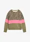 olivgr&ouml;n/neonpink, leopardm&ouml;nstrad