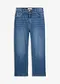 bl&aring; denim, used-look