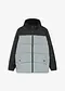 svart/metallic silver