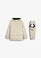 beige/svart
