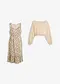 beige/svart