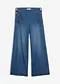 bl&aring; denim, used-look