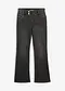 svart denim, used-look