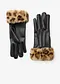 svart/brun/beige leopardm&ouml;nstrad