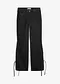 svart denim, used-look
