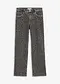 m&ouml;rkbl&aring; denim leopardm&ouml;nstrad