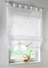 Enfärgad, transparent hissgardin, bonprix