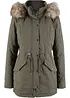 Varm parkas, fodrad, bonprix