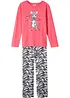 Pyjamas av bomull (2 delar), bonprix