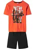 Pyjamas med shorts (2 delar), bonprix