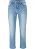 Mjukisjeans, 7/8-längd, bonprix