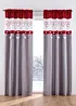 Gardinlängd med hjärttryck (1-pack), bonprix