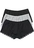 Avslappnad boxertrosa i viskos (3-pack), bonprix
