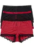 Boxertrosa för dam i mikrofiber (3-pack), bonprix