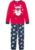 Pyjamas i mjuk bomull (2 delar), bonprix
