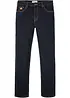 Stretchiga fodrade jeans, Classic Fit med värmande fleecefoder, bonprix