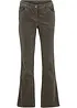Stretchig manchesterbyxa, bootcut, bonprix