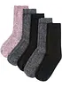 Termostrumpor i frotté (5-pack), ekologisk bomull, bonprix