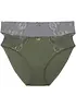 Trosa med fin spets (2-pack), bonprix