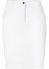 Jeanskjol med stretch, bonprix