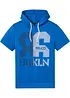 T-shirt med luva i tungt material, bonprix