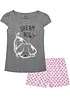 Pyjamas med shorts, bonprix