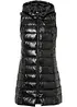 Täckväst med glansig look, bonprix