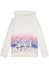 Sweatshirt med huva i ren bomull, bonprix