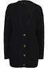 Ribbstickad cardigan, bonprix