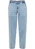 Barrel Jeans Mid Waist, med bekväm midja, bonprix