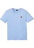 T-shirt med V-ringning med dubbel kant, bonprix