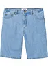 Jeansshorts med töjbar midja Classic Fit, bonprix