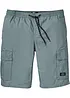 Dra på-shorts i cargomodell, Regular Fit, bonprix