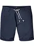 Bermudas i linneblandning med knytband, normal passform, bonprix