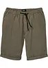 Dra på-bermudas i bomull, Regular Fit, bonprix