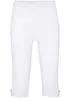 Caprileggings med knapp i ekologisk bomull, bonprix