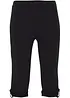 Caprileggings med knapp i ekologisk bomull, bonprix