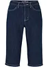 Stretchiga jeansbermudas, Slim Fit, High Waist, bonprix
