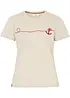 T-shirt med broderi, bonprix