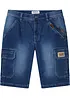 Jeansshorts i stretch, normal passform, bonprix