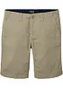 Bermudas i chinosmodell i ren bomull, Regular Fit, bonprix