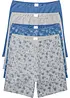 Lång boxertrosa (4-pack), med ekologisk bomull, bonprix