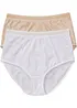 Midjetrosa (2-pack), bonprix