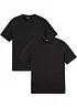 T-shirt av ren ekologisk bomull (2-pack), bonprix