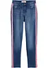 Termojeans med jerseyfoder, Mid Waist, bonprix